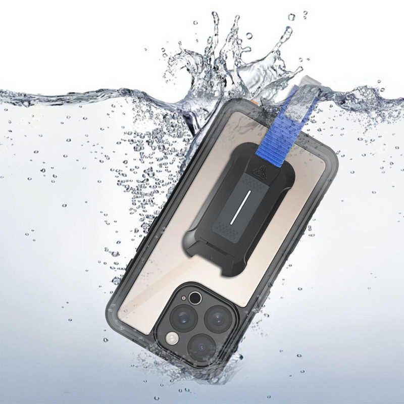 未開封 ARMORX ARMOR-X - IP68 Waterproof Case with Hand Strap for iPhone 16 Pro Black MX-IPH-16PRO ♥ 送料無料 CHRISTIANNAURATH_COM_BR