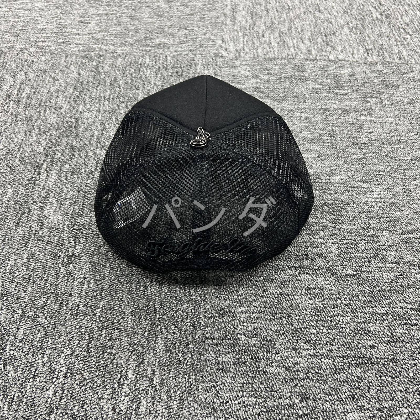 SYNA WORLD シナワールド TRUCKER キャップ ブラック メッシュ