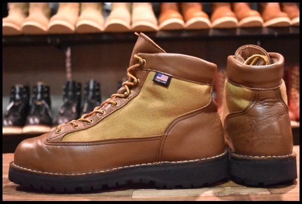 9EE 良品 白タグ】Danner ダナーライト 30420X 茶 ブラウン カーキ ゴアテックス GORE-TEX 編み上げ ハイキング ブーツ  HOPESMORE【EJ420】 - メルカリ