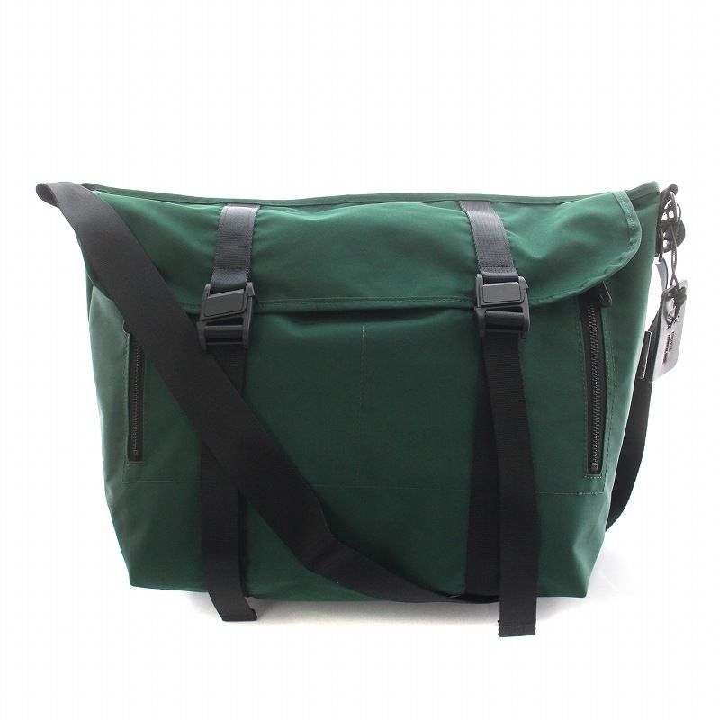 シンゾーン別注 AMIACALVA MESSENGER BAG グリーン 最 安値 価格