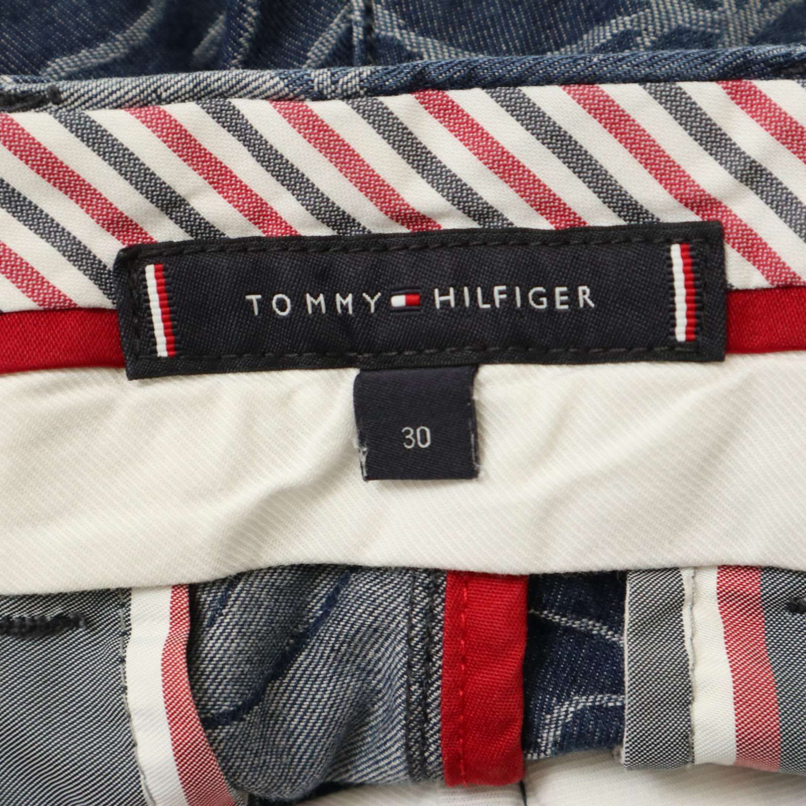 トミーヒルフィガー メンズ ロゴプリントショートパンツ TOMMY HILFIGER トミーヒルフィガー ロゴ刺繍 ハイビスカス 花柄