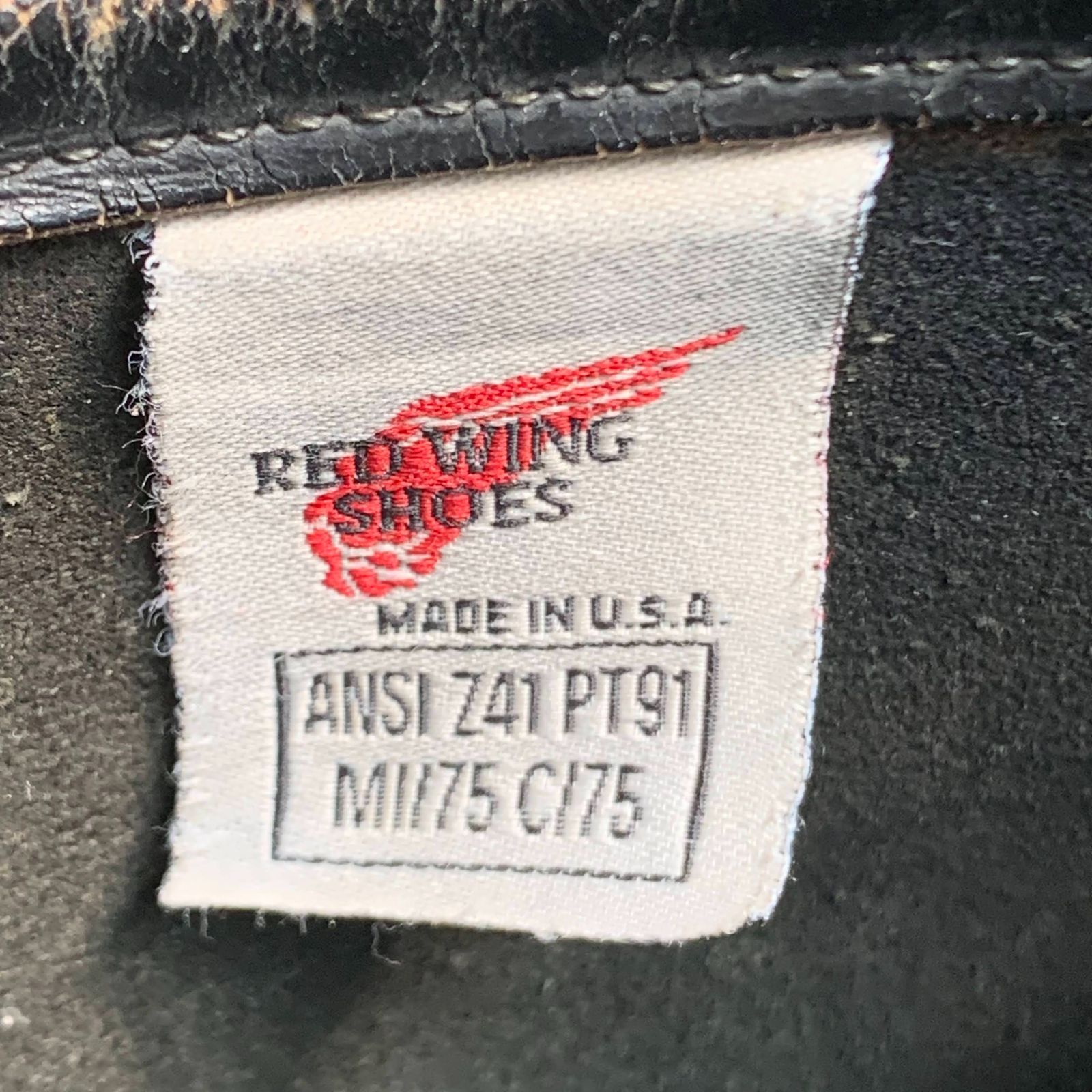 RED WING 90s PT91 ナイフポケット 8280 ミッドナイトシリーズ 刺繍羽