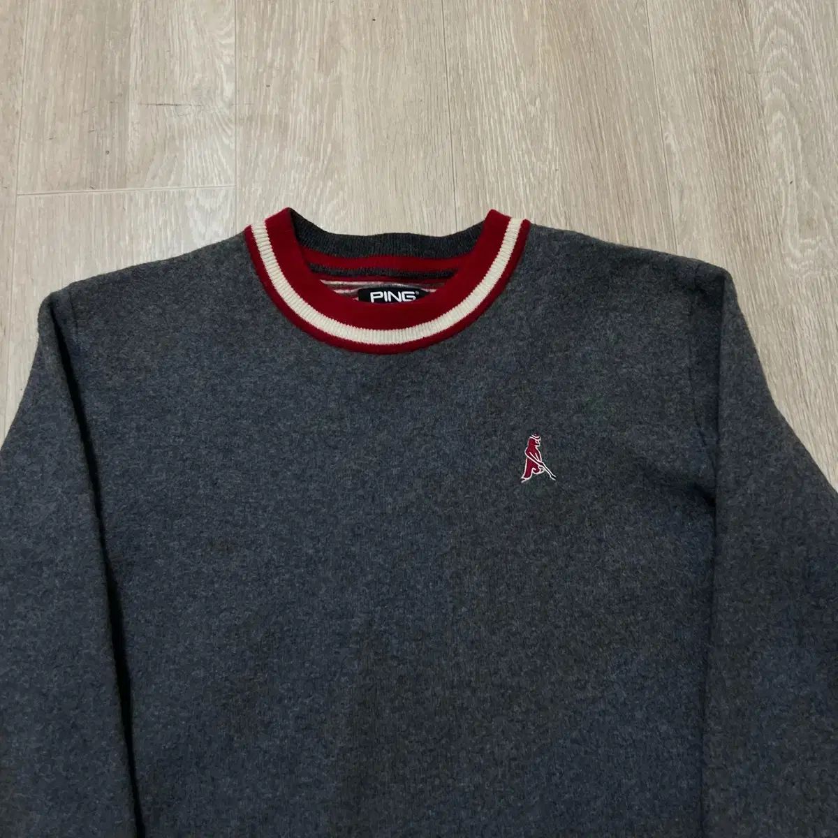 新品☞最終値下☞ラスト1点☞ランビンブラン 韓国　レディースゴルフ ニット半袖 stst-used_1-240101185448