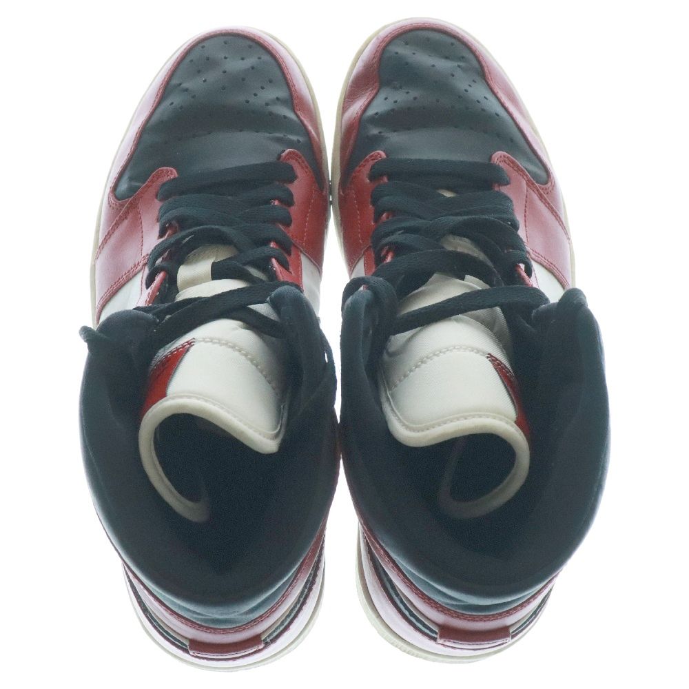 NIKE (ナイキ) AIR JORDAN 1 MID BRED TOE エアジョーダン ブレッド