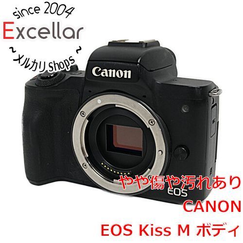 Canon製　EOS Kiss M ボディ　ブラック　本体いたみ