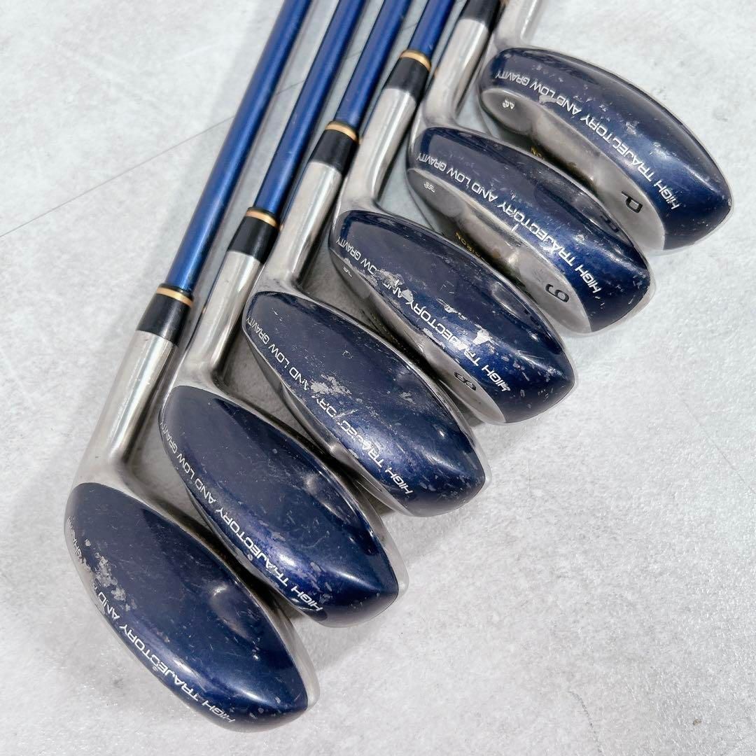 X429 SPALDING ハイボールパワーアイアン #5i-P 6本セット S X429 SPALDING ハイボールパワーアイアン #5i-P 6本セット S