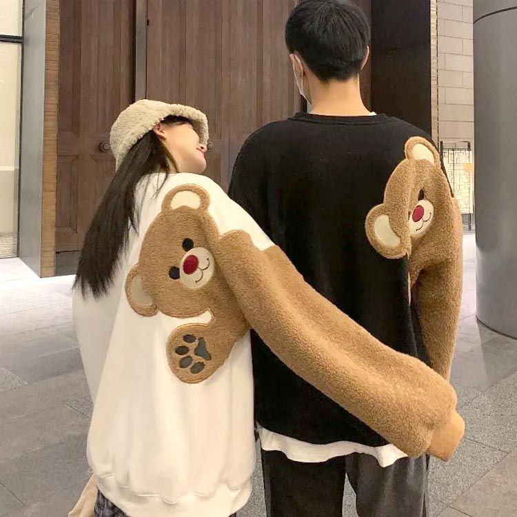 パーカー レディース メンズ 熊 カップル かわいい ロング トレーナー 裏起毛 韓国ファッション 萌え 動物 熊 トップス 森ガール ゆったり スウェット カジュア 楽天市場】パーカー レディース メンズ 熊 カップル かわいい