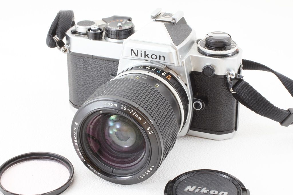 ジャンク Nikon ニコン FE SERIES E 36-72/3.5 一眼レフ フィルム