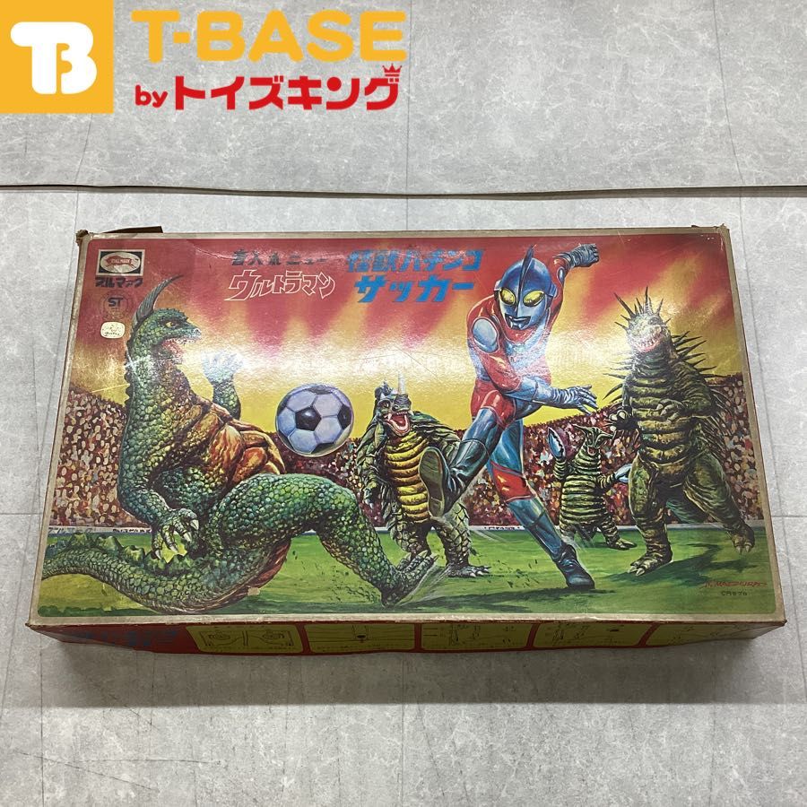 ブルマァク ウルトラマン 音入り ニュー 怪獣パチンコサッカー