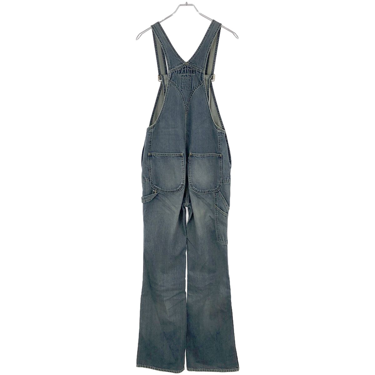 MADISON BLUE マディソンブルー BIBALL FLARE ヴィンテージ加工デニム  