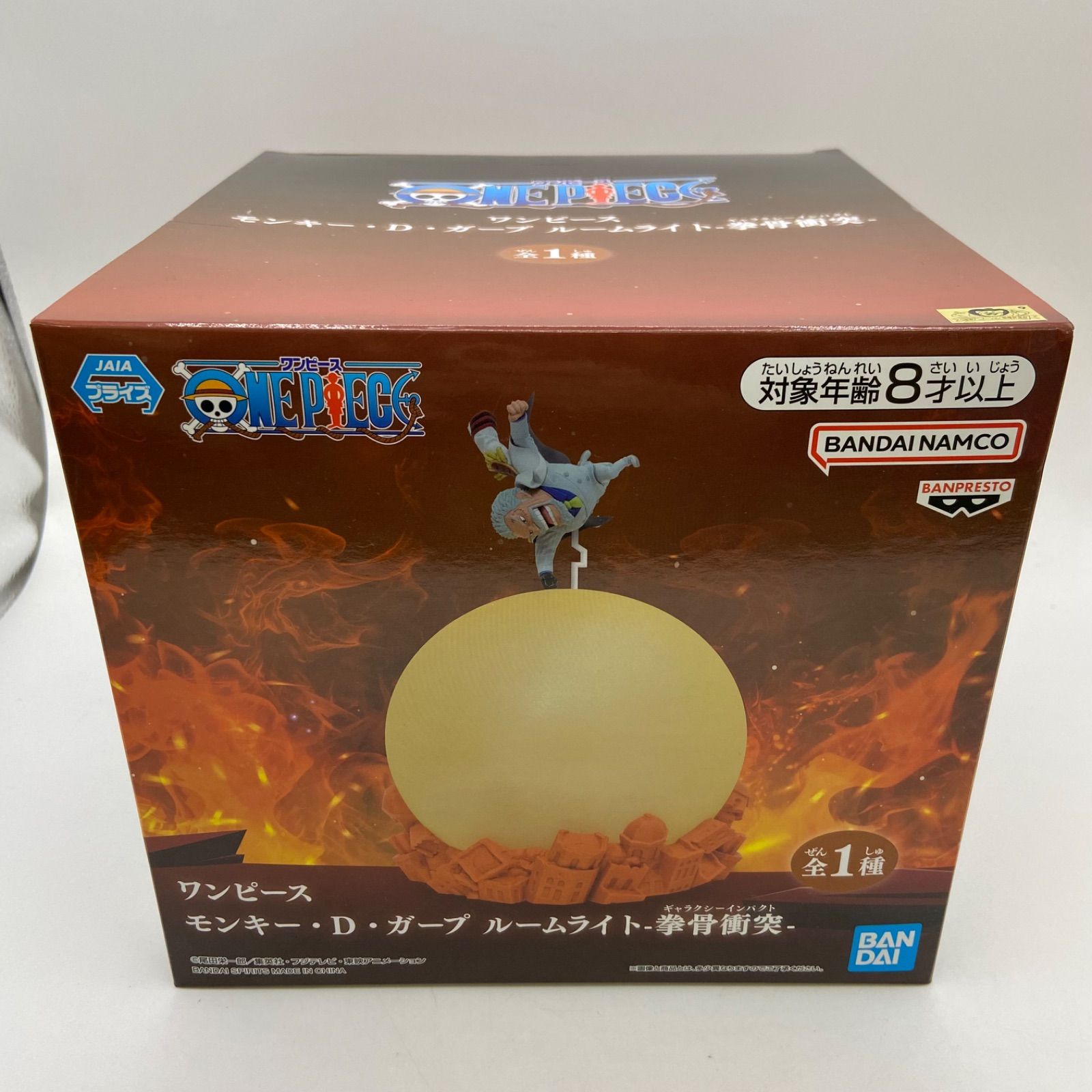 未開封 ワンピース モンキー・D・ガープ ルームライト 拳骨衝突