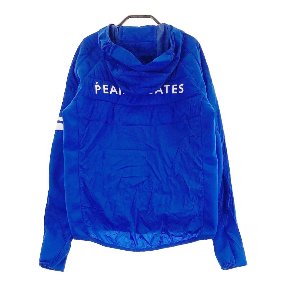 サイズ 1 PEARLY GATES パーリーゲイツ PPG サムホール付き 素材切替 中綿ジャケット ブルー系 240101393639 ゴルフウェア レディース ストスト