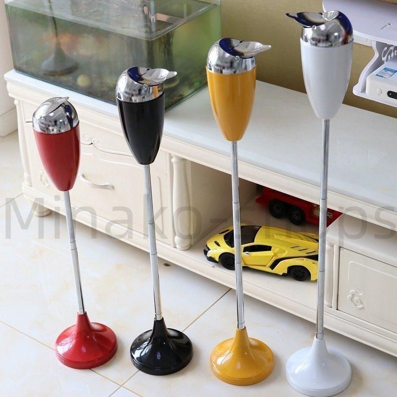 新品?未使用】 灰皿 スタンド灰皿 ふた付き おしゃれ 屋外 室内