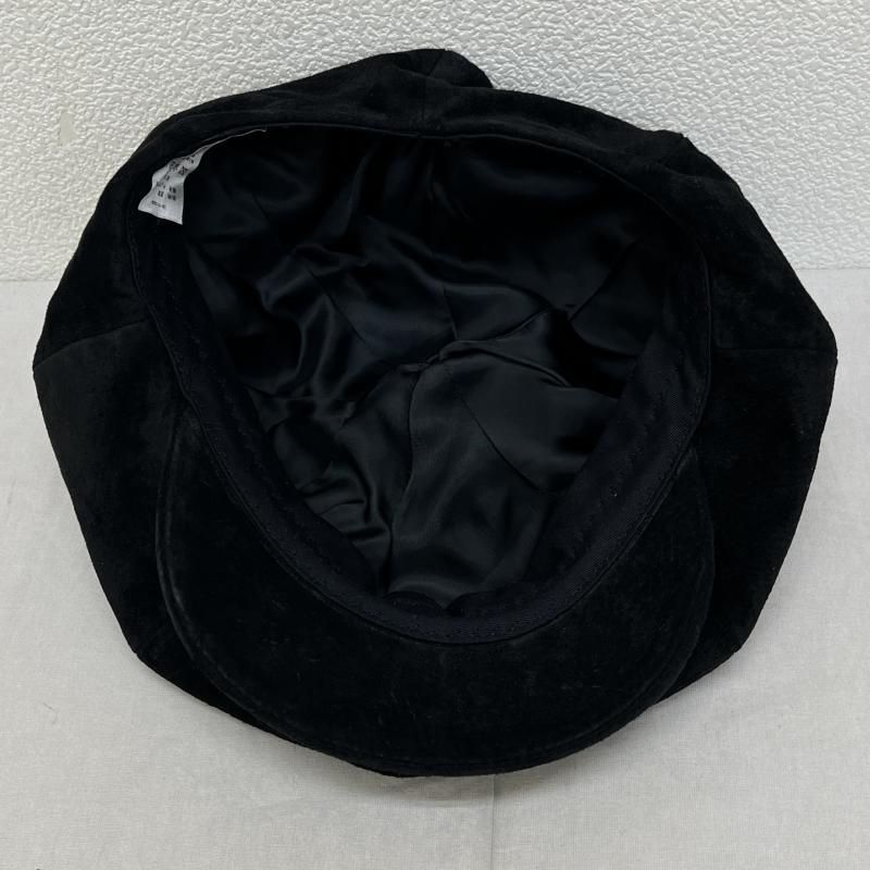 エンダースキーマ　黒 レザー キャスケット 帽子 エンダースキーマ 黒 レザー キャスケット 帽子 HenderScheme