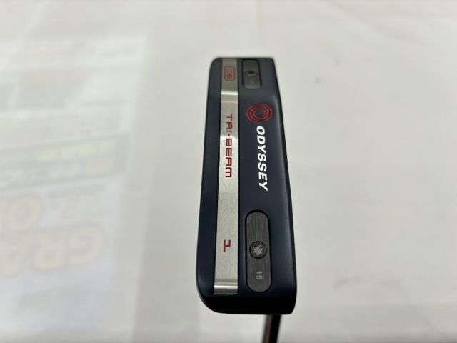 【中古】パター オデッセイ TRI-BEAM 1CS◆STROKELAB 70C RED[34]◆◆3[1857]