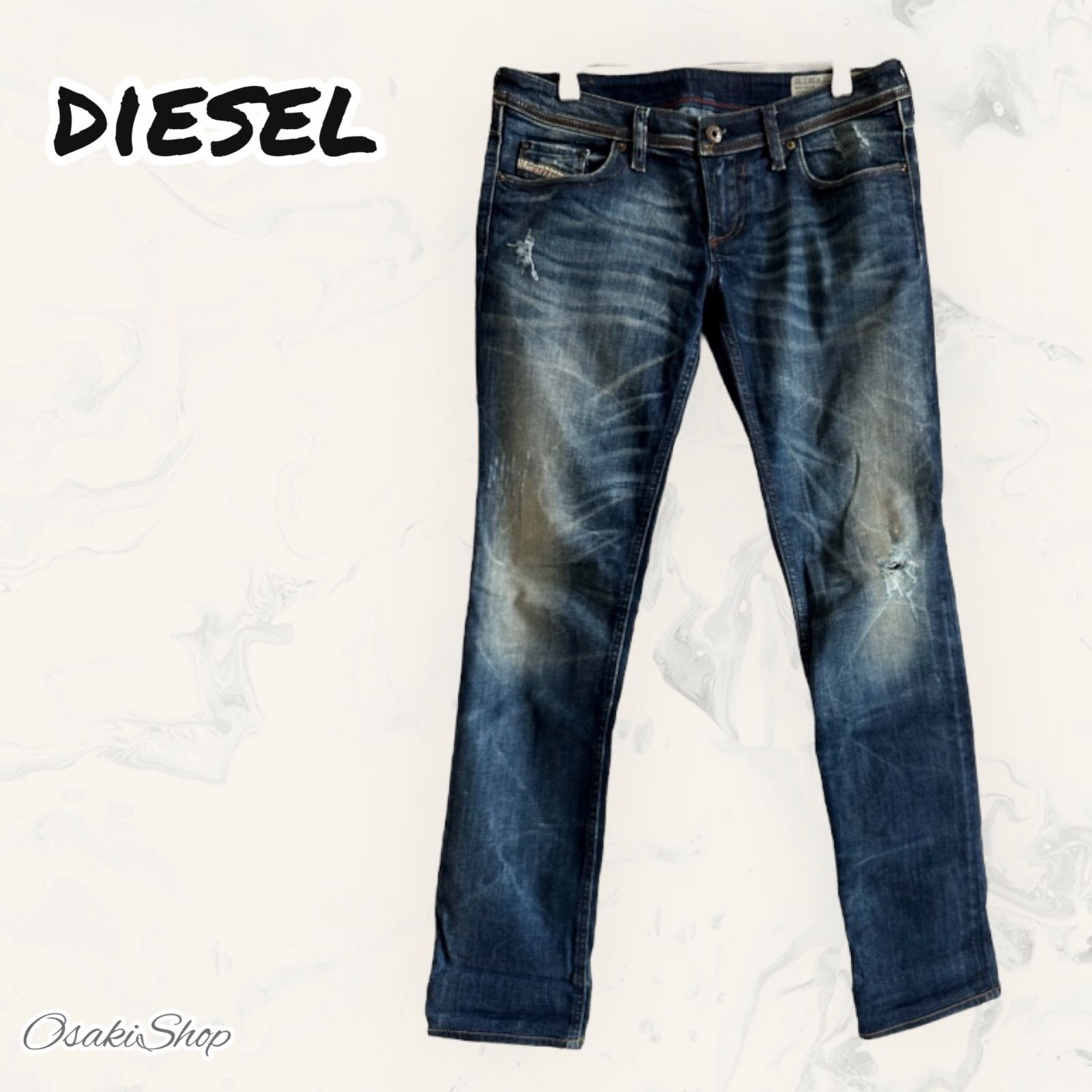 SALE】【美品】【DIESEL】 ディーゼル ジーンズ デニム SALE】【美品】【DIESEL】 ディーゼル ジーンズ デニム