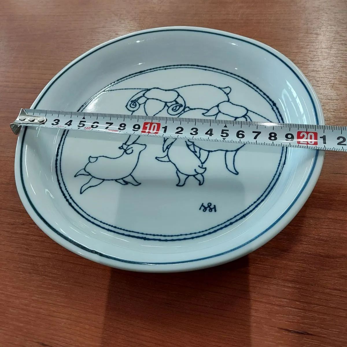 無汸庵 綿貫宏介 むほうあん 絵皿 21㎝ ② - メルカリ