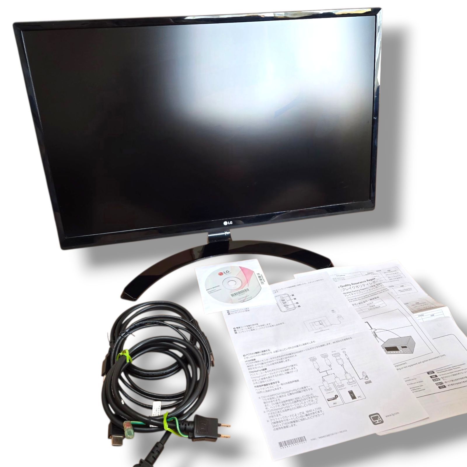 管理番号2689 LG モニター ディスプレイ 24UD58-B