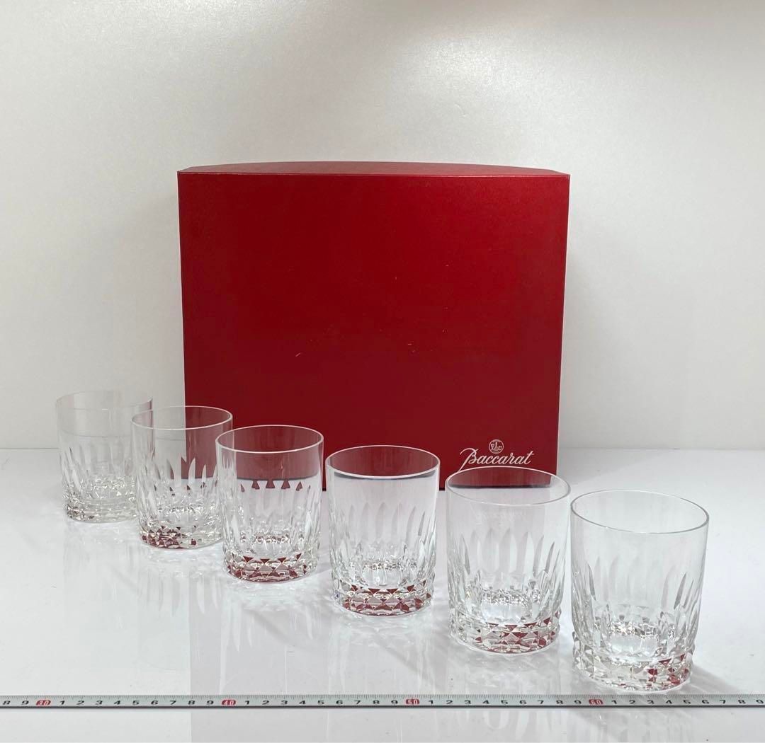 バカラ ピカデリー ファッショングラス 6客 共箱 トトオ