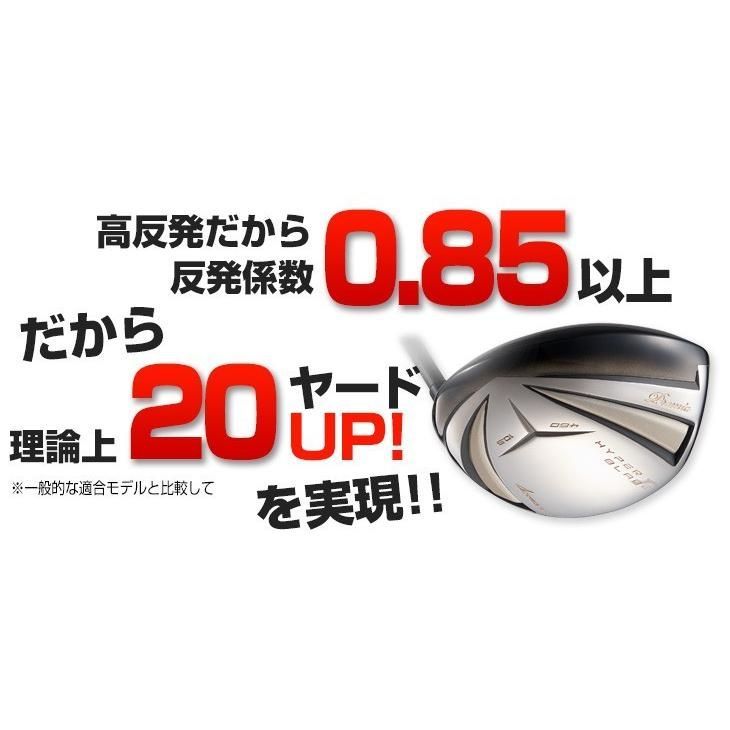 新品】WORKS GOLF 高反発 ハイパーブレード ガンマ高反発モデル