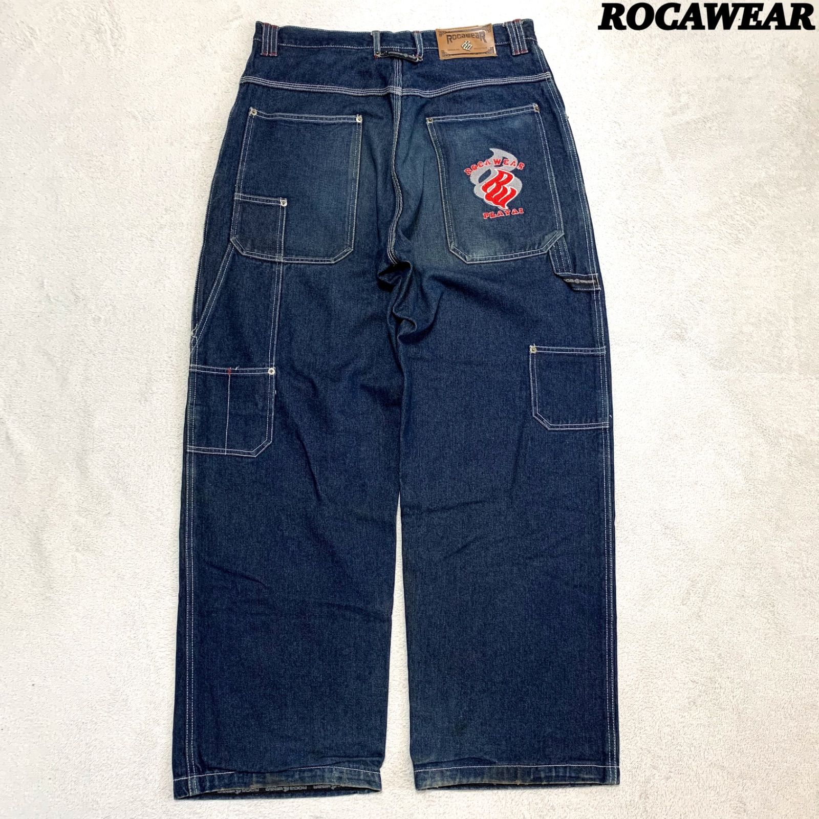 rocawear ペインターデニム ROCAWEAR デニムパンツ カーペンターパンツ ペインターパンツ ワーク