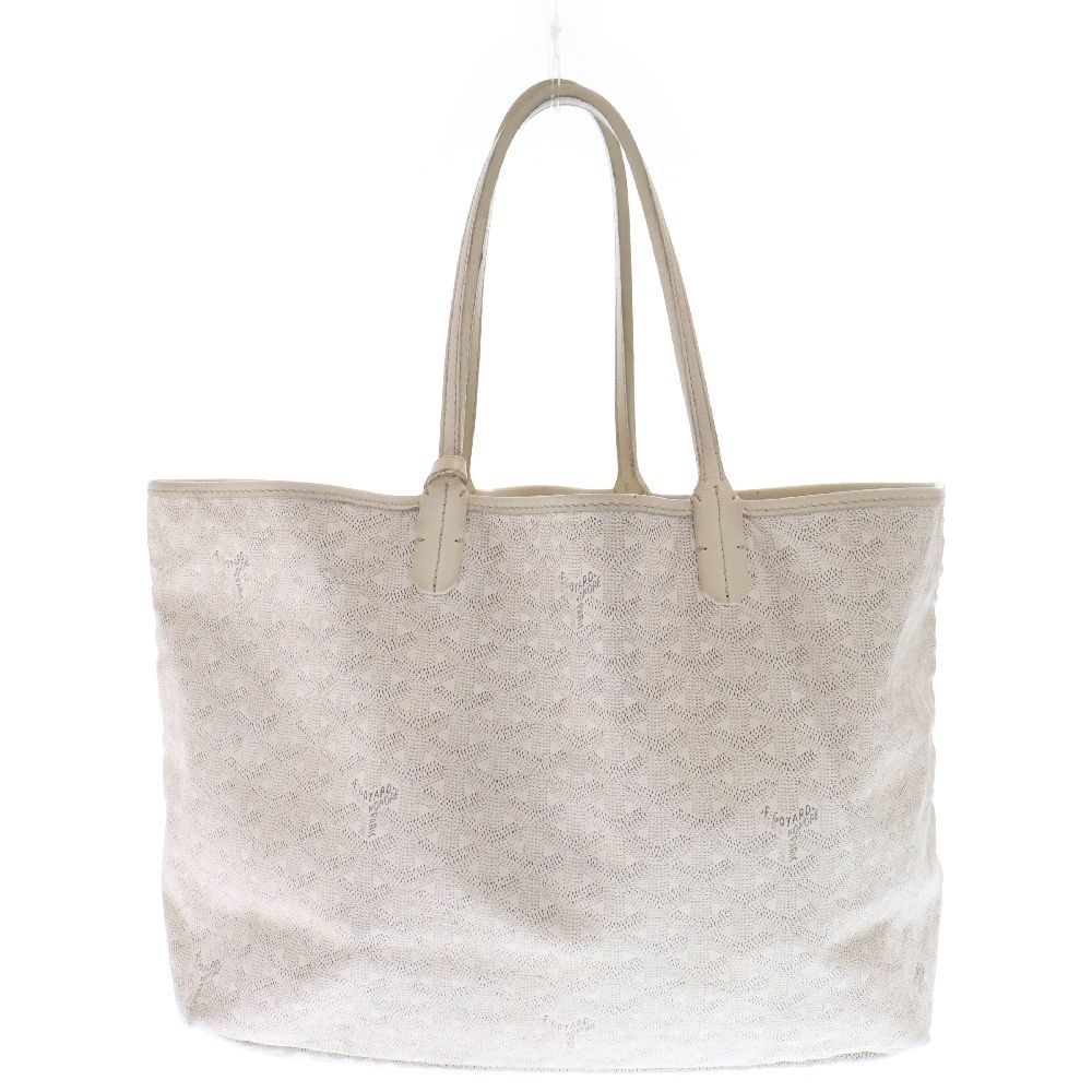 GOYARD サンルイ PM ホワイト　白　ゴヤール　トートバッグ ポーチ付き GOYARD【ゴヤール】サンルイ PM ホワイト / トートバッグ ゴヤール