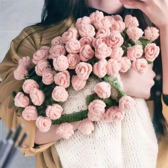 バラの花束ブランケット ひざ掛け アートフラワー おっこ 通販
