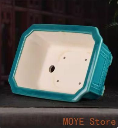 長方形植木鉢 盆栽鉢 青磁鉢 山野草鉢 多肉植物 小品大品盆栽鉢 陶器鉢置物 長方形鉢 盆栽鉢 青磁鉢 山野草鉢 多肉植物 植木鉢 小品大品盆栽鉢