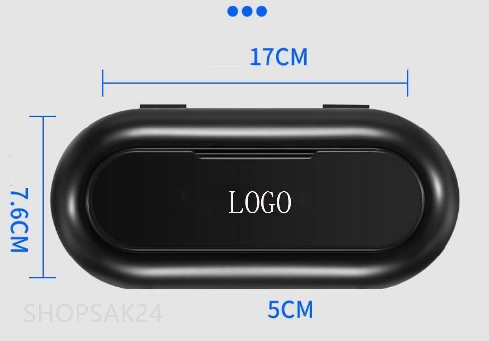 新品！高級感 フォルクスワーゲン VW 車載 メガネ ホルダー 2個セット