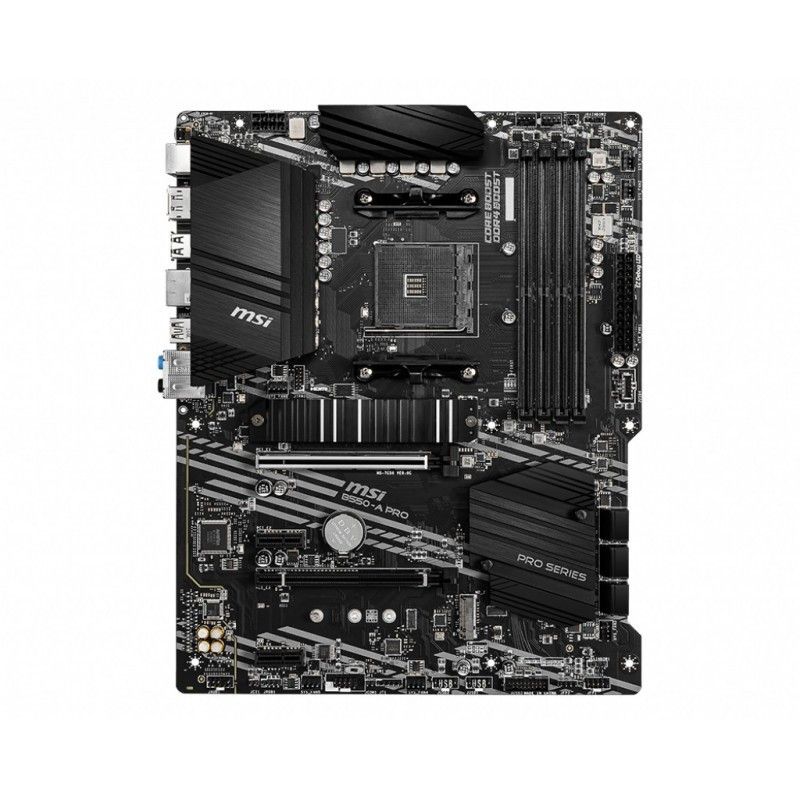MSI B550-A PRO マザーボード AMD B550 ソケット AM4 ATX