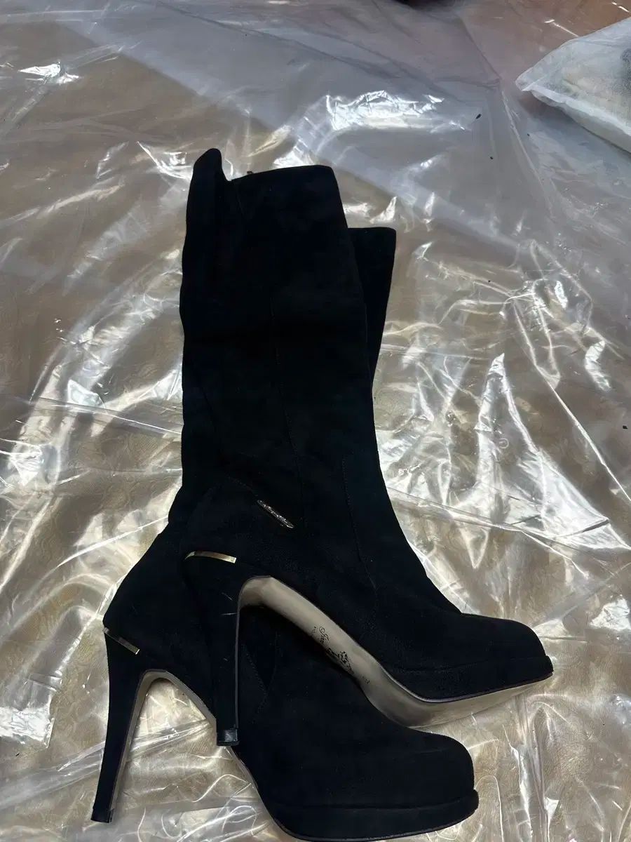 Jinny Kim ジニーキム スエード ロングブーツ 37 サイズ 235