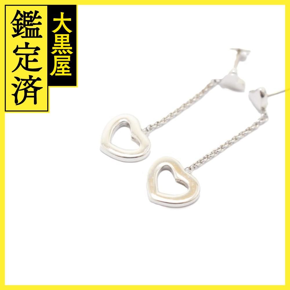 ティファニー ハートリンクドロップピアス SV シルバー 両耳用 【460  