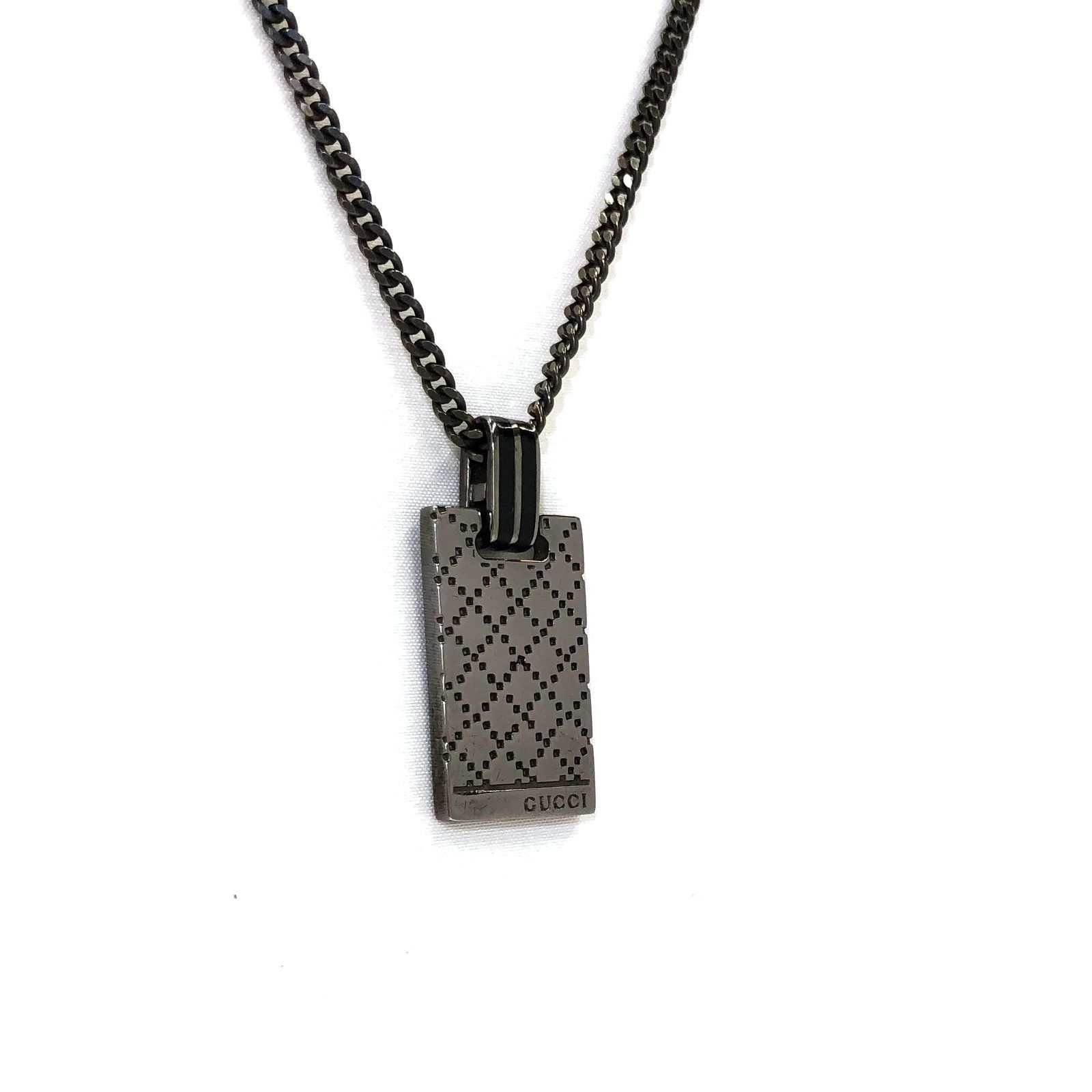 GUCCI ディアマンテプレートネックレスグッチ