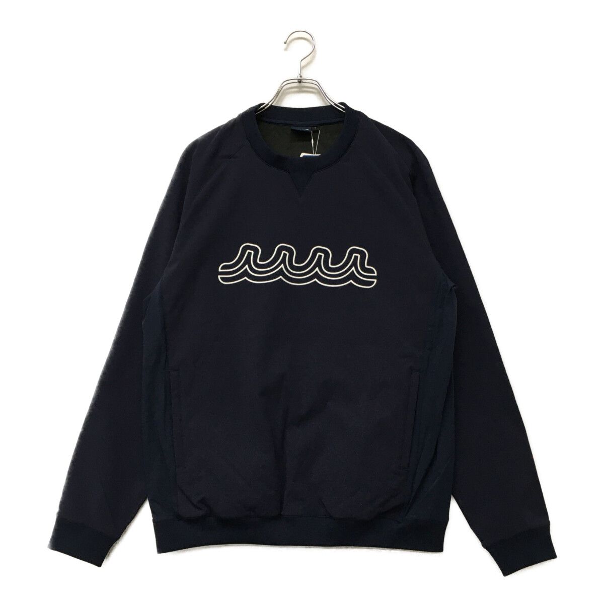 coco 未使用品 ムータマリン muta MARINE メンズ スニードジャック 7(XL) ネイビー フリース裏地 クルーネック 未使用品 メンズ ムータマリン muta MARINE スニードジャック 7