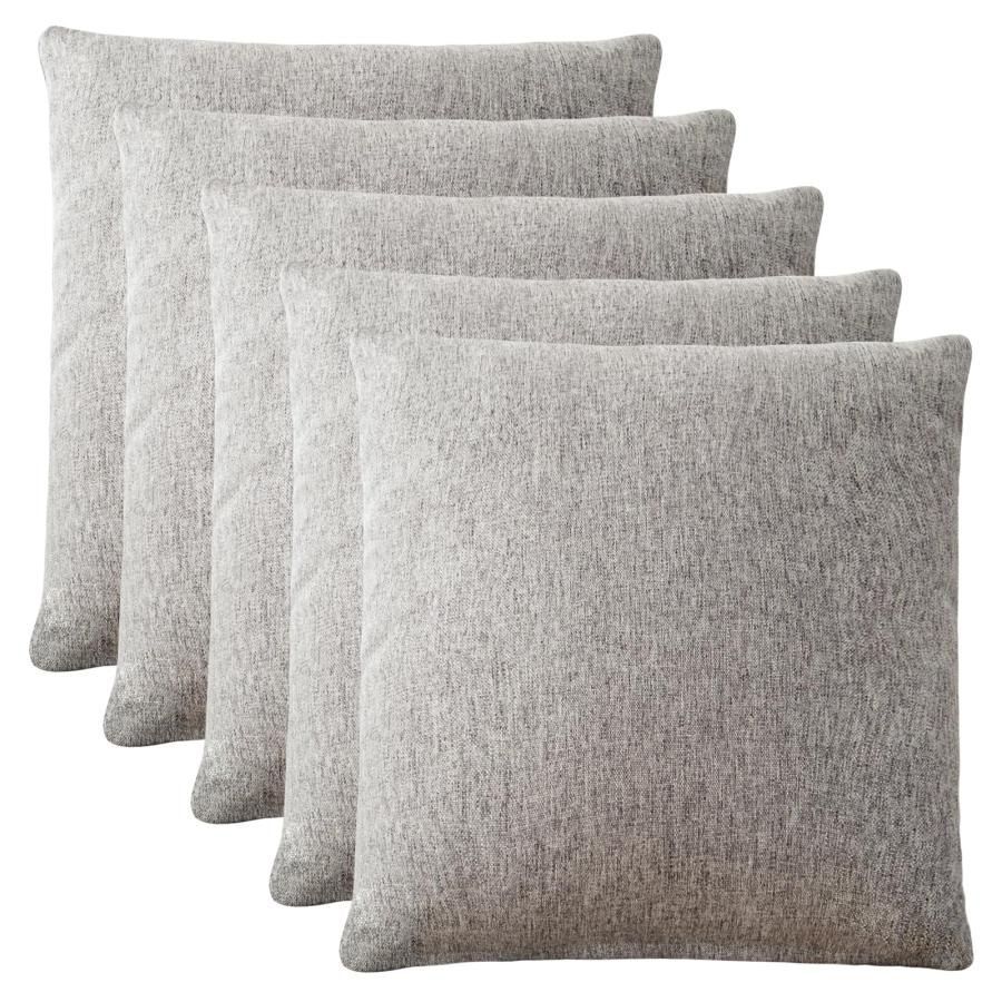 5枚組 八端判　59×63　大判　防水　綿100％　日本製　座布団　ブラウン Haguko 座布団カバー 59 63 5枚セット ざぶとんかばー 八端判 北欧