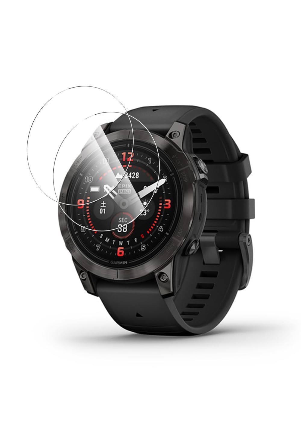 Garmin fnix 7 Pro/epix Pro/epix Pro液晶保護フィルム ガーミンfnix 7 7 Pro Pro 47mm フィルム epix 47mm/Fenix7ガラスフィルム Pro 47mm保護フィルム 2) 日本旭硝子素材採用 高