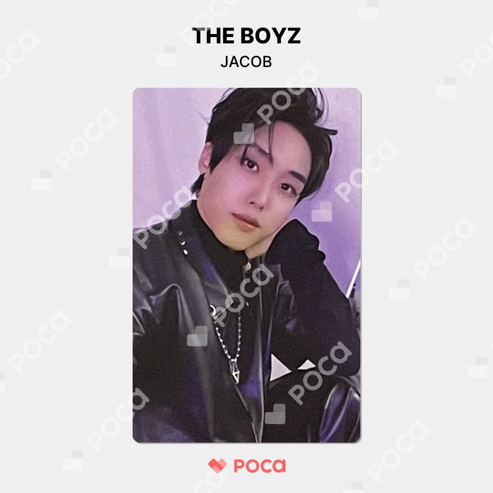 THE BOYZ ドボイズ　No Air サノクトレカ　ジェイコブ コレクションカード(男性)/CD「The Only (No Air Ver.)」封入