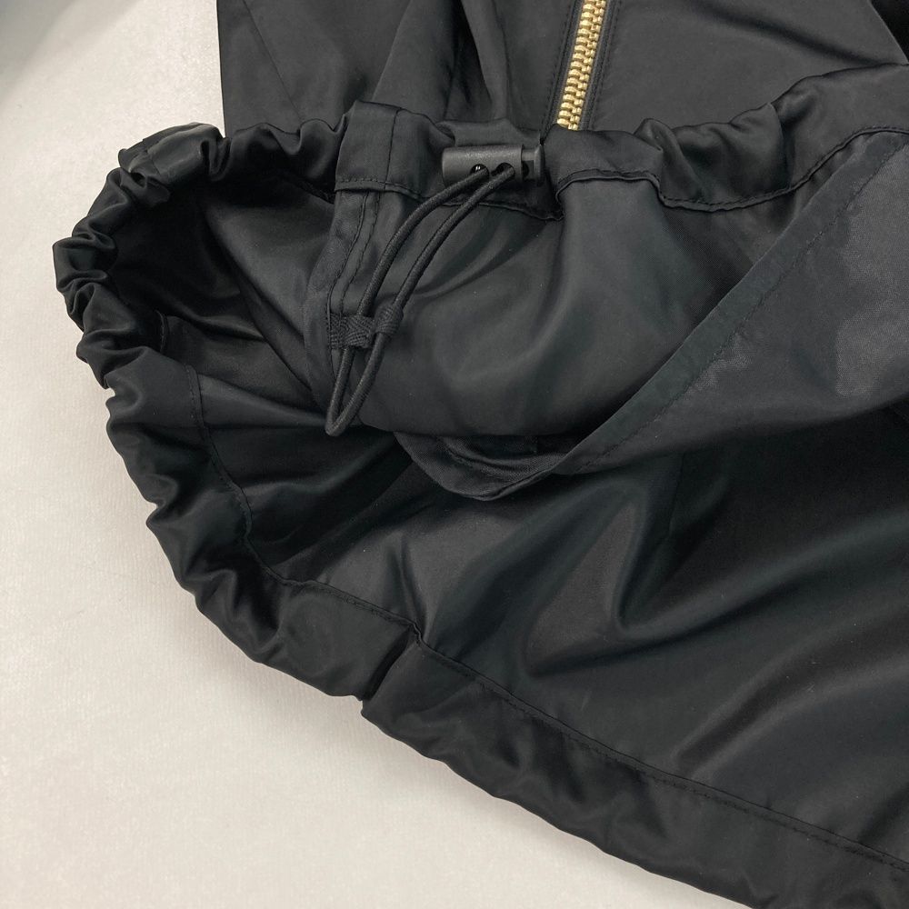 LANVIN SPORT ジャケット 40 ブラック ランバンスポール ジップアップ