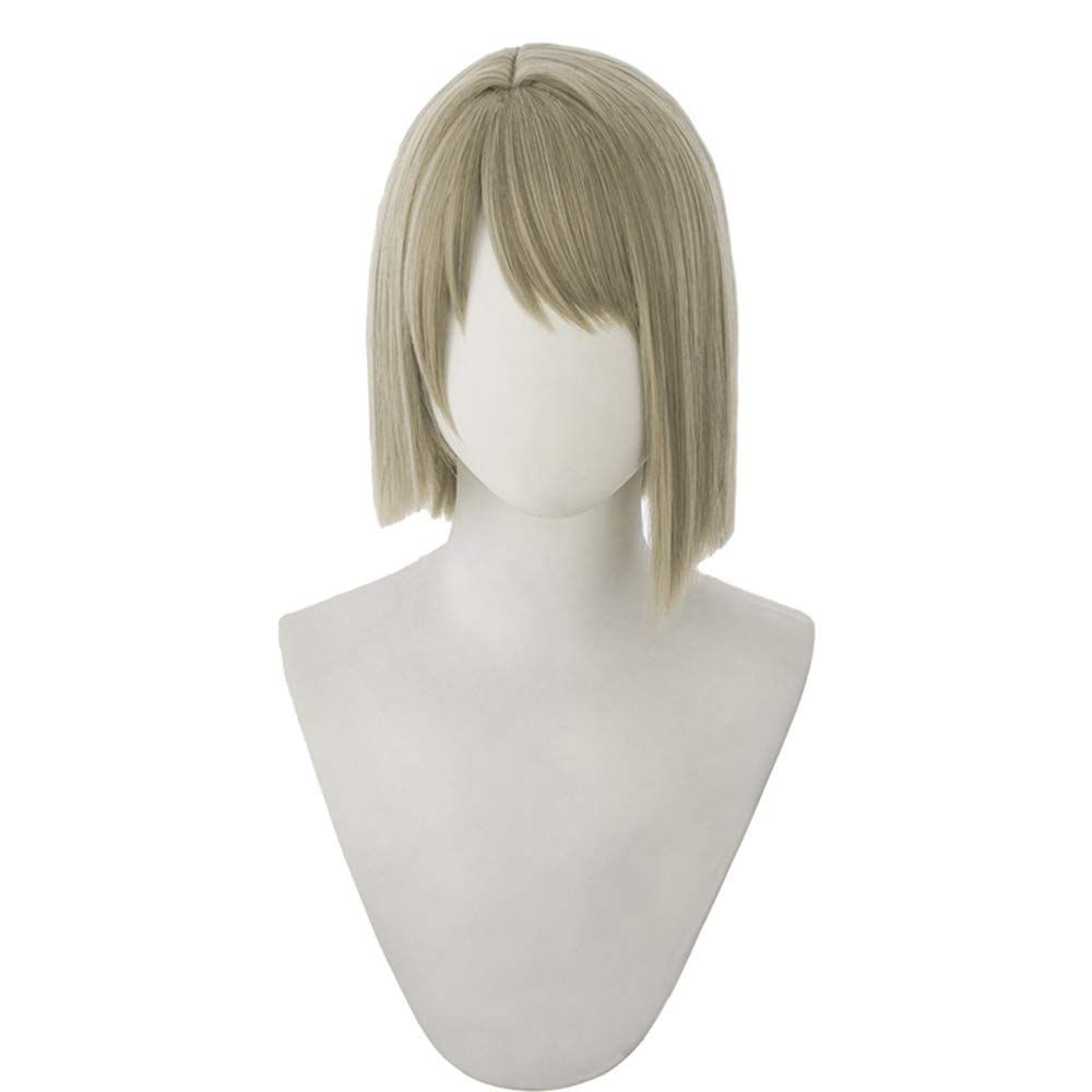 新着商品】耐熱 ブラウングレー ウィッグ 中須かすみ かつら ネット付き wig コスプレウィッグ - メルカリ