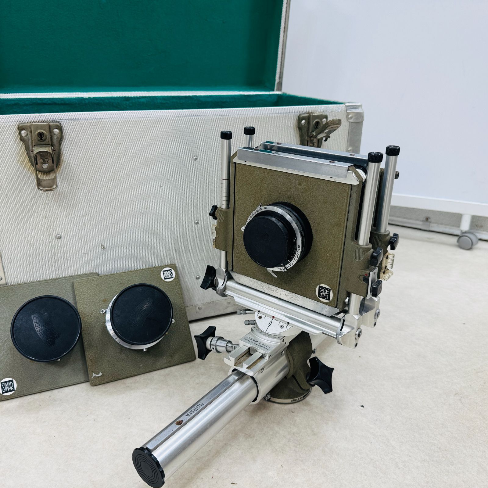 A【カメラ】Sinar S 4×5 ジナー 大判 フィルム レンズ2点
