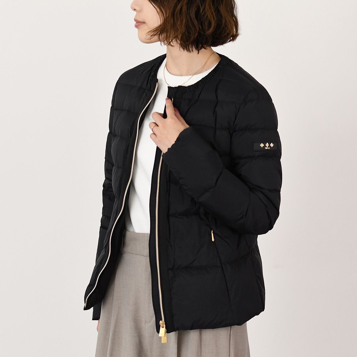 HERNO Resort ハイブリッド ライトダウンジャージーパーカー LEON 