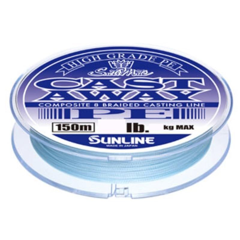 サンライン(SUNLINE) PEライン ソルティメイト キャストアウェイ 150m 20lb パールブルー 1