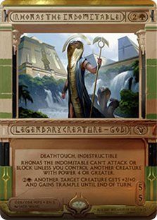 マジック：ザ・ギャザリング - 不屈の神ロナス amonkhet invocations Rhonas the Indomitable | Masterpiece Series: Amonkhet