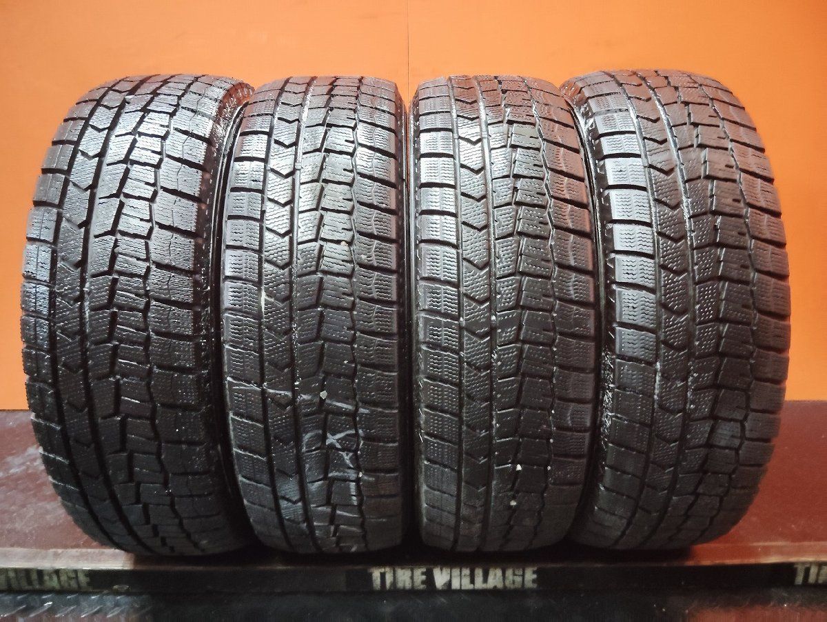 DUNLOP WINTER MAXX WM02 185|65R15 15インチ スタッドレス 4本 21年製 バリ溝 ノート フリード イスト アクア等 KTF231