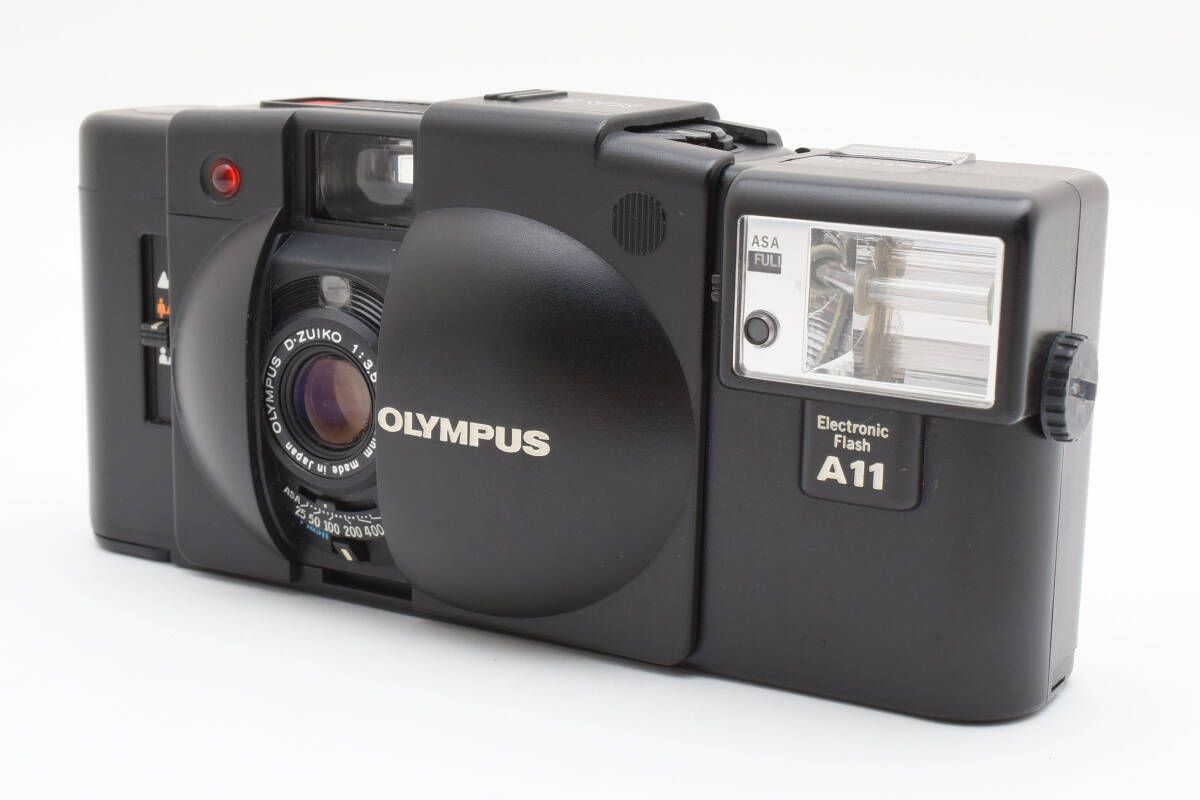 オリンパス OLYMPUS XA2 D.ZUIKO 35mm F3.5 A11 Electronic Flash 3527W0155 811