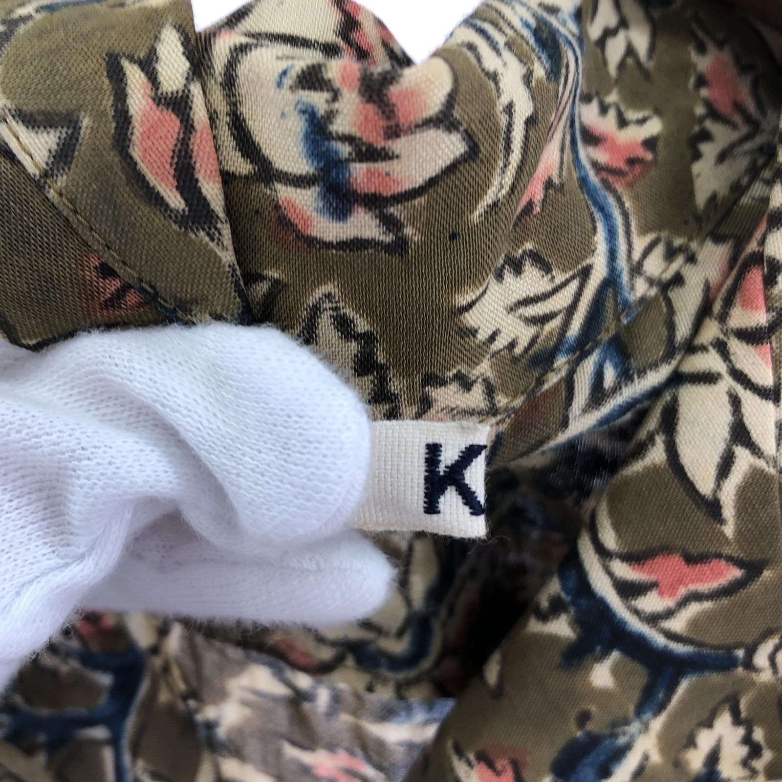 KHOKI 23SS Kalamkari shirt 2 KHOKI◇Kalamkari shirt/オープン