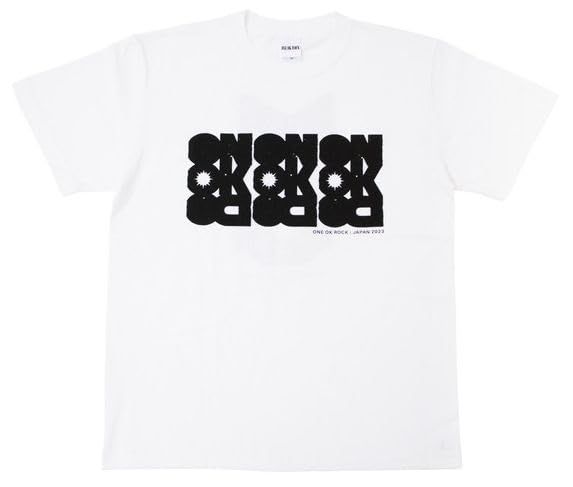 ONE OK ROCK ワンオクロック 2025 JAPAN Tシャツ ホワイト B M M