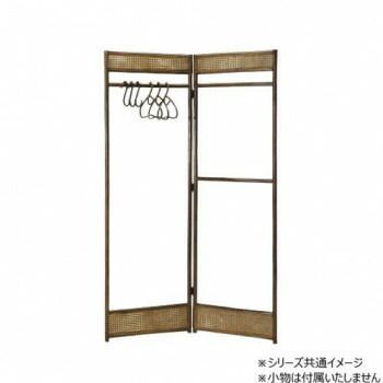 今枝商店 Romantic Rattan 籐折りたたみ式ハンガーラック W758B