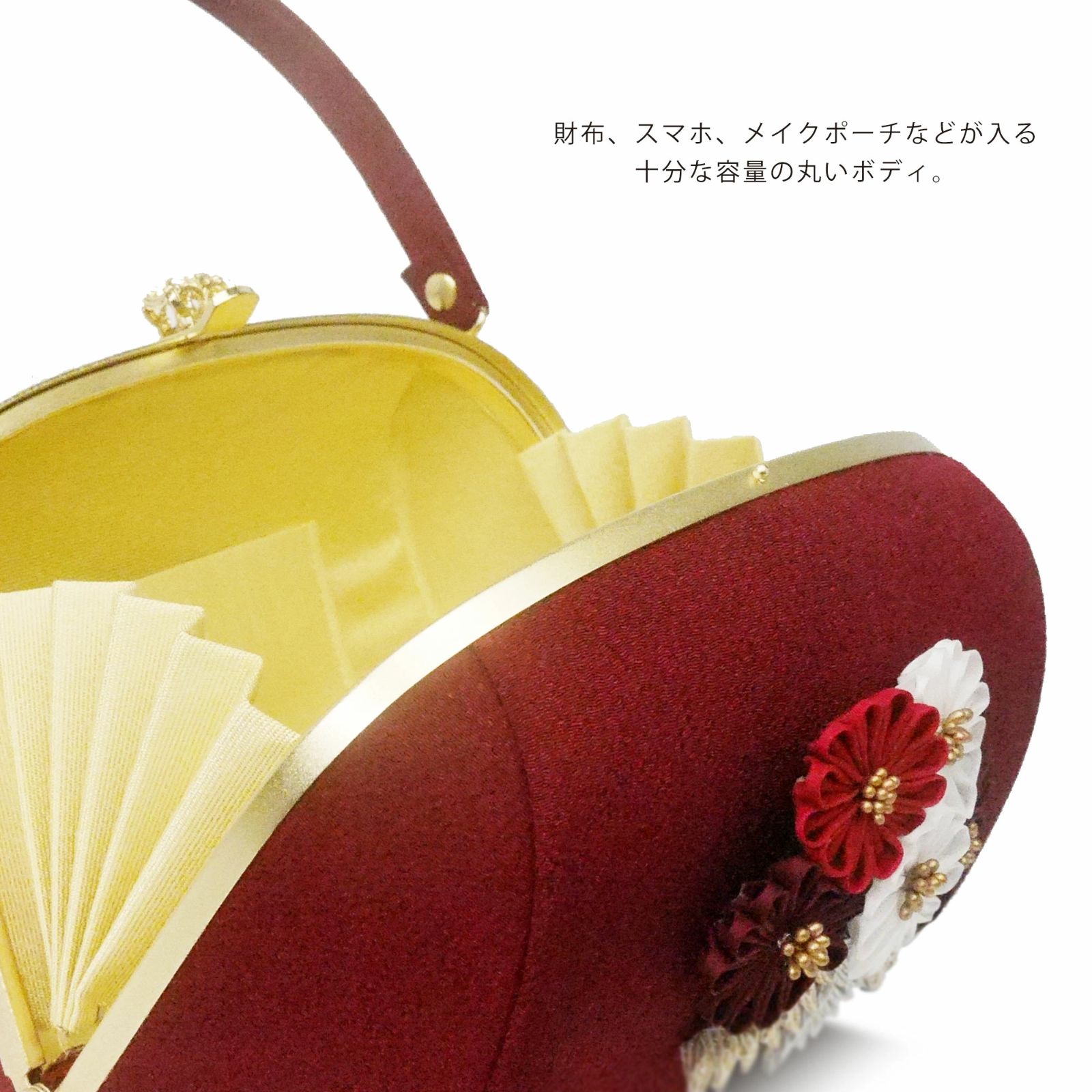 紗織 ブランド 草履バッグセット つまみ細工 ちりめん ミント u90-3 紗織 ブランド 草履バッグセット つまみ細工 ちりめん ミント u90-3