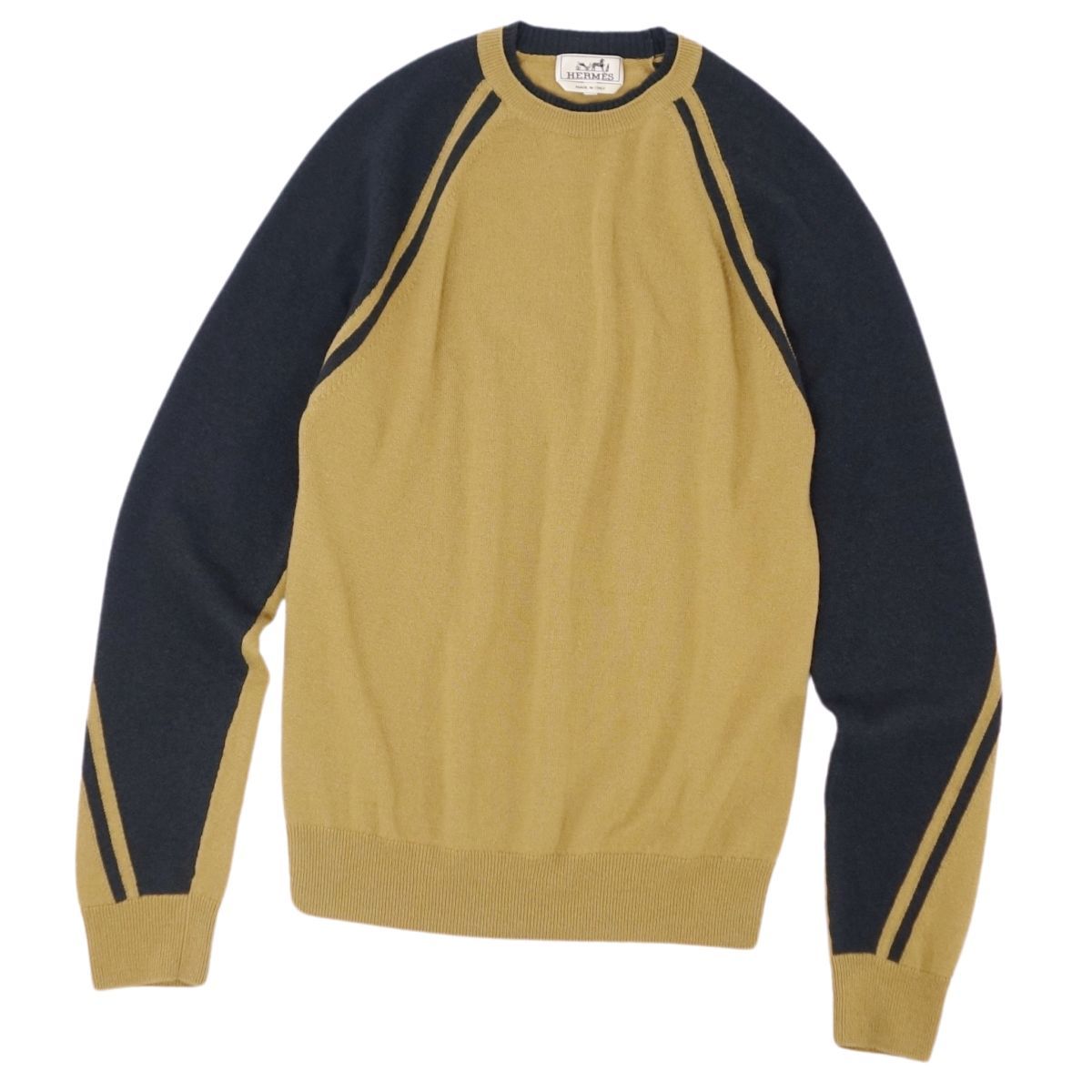 美品 エルメス HERMES ニット 22AW セーター ロングスリーブ ウール 美品 エルメス HERMES ニット 22AW セーター ロングスリーブ ウール